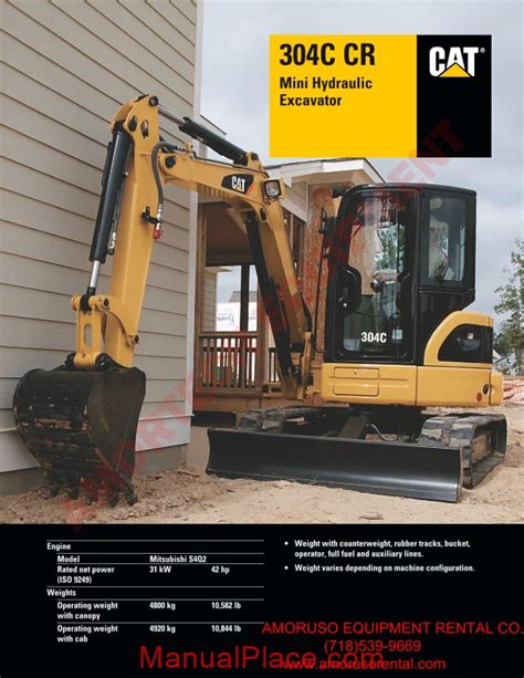 cat 304 specs pdf